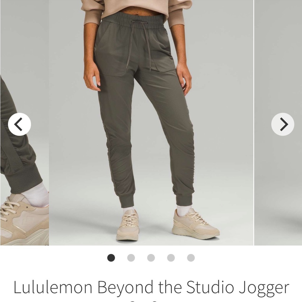 Lululemon beyond the studio joggers